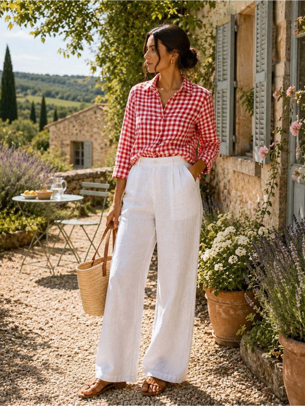 Orvis Red Gingham Shirt